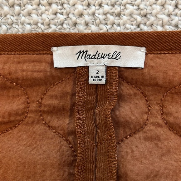 Curvy Corduroy Quilted Mini Skirt - Picture 7 of 8